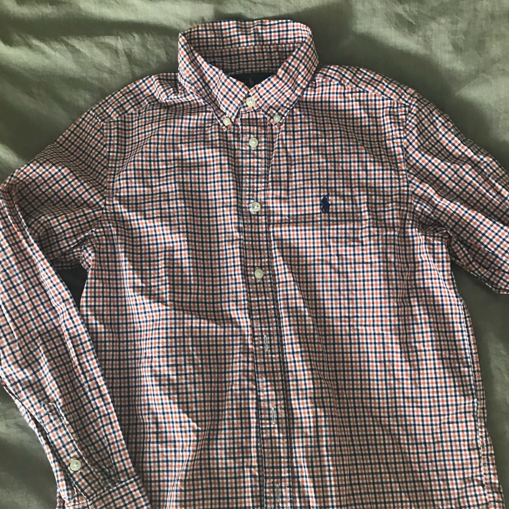 Boys’ Polo by Ralph Lauren button down L (14-16)